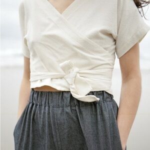 Lauren Winter Wraparound Top
